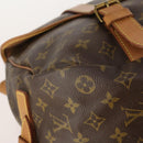 LOUIS VUITTON Monogram Saumur 43 Shoulder Bag M42252 LV Auth 175074A-11