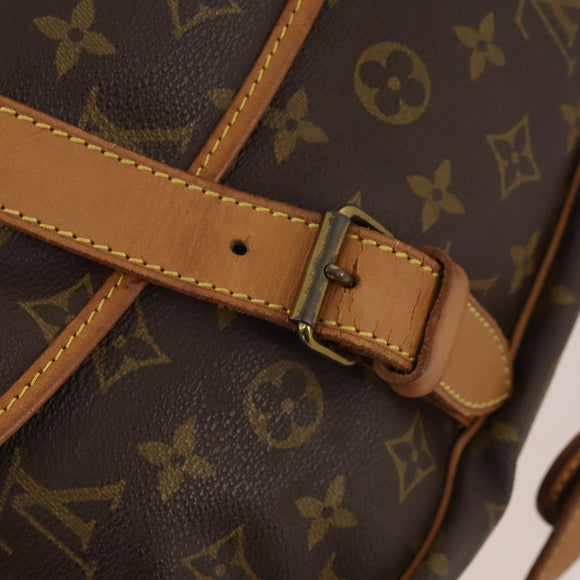 LOUIS VUITTON Monogram Saumur 43 Shoulder Bag M42252 LV Auth 175074A
