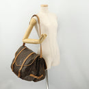 LOUIS VUITTON Monogram Saumur 43 Shoulder Bag M42252 LV Auth 175074A-29