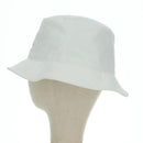 CELINE Bucket Hat Cotton L White Auth 175079M-3