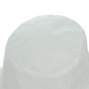 CELINE Bucket Hat Cotton L White Auth 175079M-6