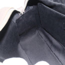 SAINT LAURENT Shoulder Bag Leather Gray Silver Auth 175088A-19