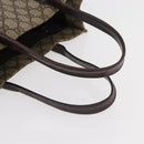 GUCCI GG Supreme Tote Bag PVC Beige Silver 91249 Auth 175089A-8