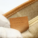 CELINE C Macadam Canvas Tote Bag White Auth 175095A-21