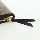LOUIS VUITTON Monogram Reverse Portefeuille Clemence Wallet M82336 Auth 175096SM-8