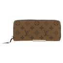 LOUIS VUITTON Monogram Reverse Portefeuille Clemence Wallet M82336 Auth 175096SM-13
