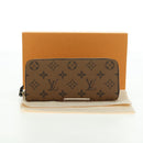LOUIS VUITTON Monogram Reverse Portefeuille Clemence Wallet M82336 Auth 175096SM-12