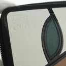LOEWE Puzzle Macintosh Collaboration Long Wallet Leather Brown Auth 175097M-14