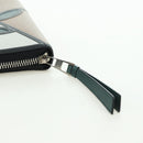LOEWE Puzzle Macintosh Collaboration Long Wallet Leather Brown Auth 175097M-15