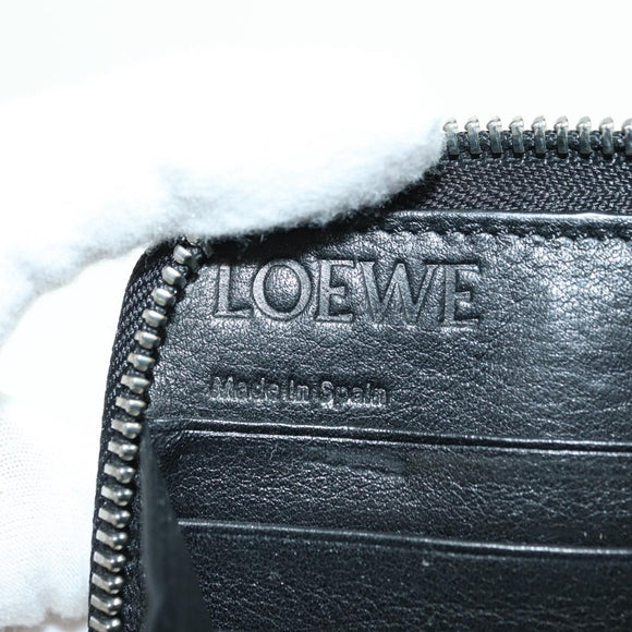 LOEWE Puzzle Macintosh Collaboration Long Wallet Leather Brown Auth 175097M