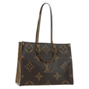 LOUIS VUITTON Monogram Reverse Giant On The Go GM Tote Bag M45320 Auth 175102SAM-1