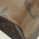 LOUIS VUITTON Monogram Reverse Giant On The Go GM Tote Bag M45320 Auth 175102SAM-9