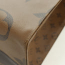 LOUIS VUITTON Monogram Reverse Giant On The Go GM Tote Bag M45320 Auth 175102SAM-16