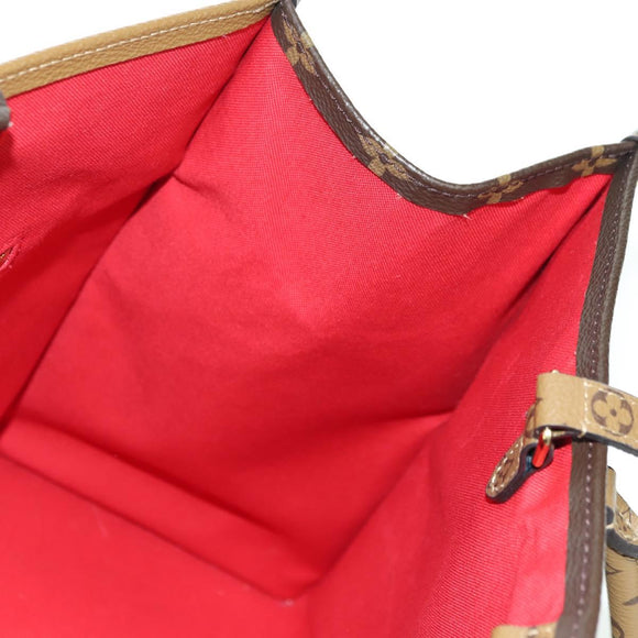 LOUIS VUITTON Monogram Reverse Giant On The Go GM Tote Bag M45320 Auth 175102SAM