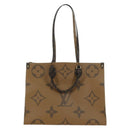 LOUIS VUITTON Monogram Reverse Giant On The Go GM Tote Bag M45320 Auth 175102SAM-2