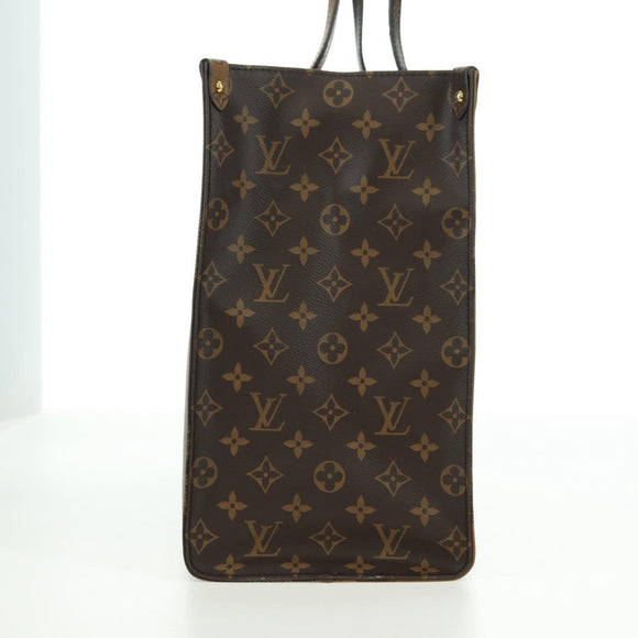 LOUIS VUITTON Monogram Reverse Giant On The Go GM Tote Bag M45320 Auth 175102SAM