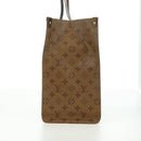 LOUIS VUITTON Monogram Reverse Giant On The Go GM Tote Bag M45320 Auth 175102SAM-4