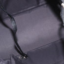 CHANEL Paris Biarritz Tote Bag Coated Canvas Black Silver CC Auth 175106A-10