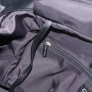 CHANEL Paris Biarritz Tote Bag Coated Canvas Black Silver CC Auth 175106A-23