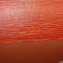 LOUIS VUITTON Epi Porte Documents Senatur Briefcase Brown M54453 LV Auth 175107-9