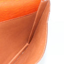 LOUIS VUITTON Epi Porte Documents Senatur Briefcase Brown M54453 LV Auth 175107-17