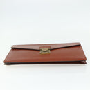 LOUIS VUITTON Epi Porte Documents Senatur Briefcase Brown M54453 LV Auth 175107-6