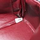 CHANEL Matelasse Shoulder Bag Lamb Skin Black Gold CC Auth 175111A-11