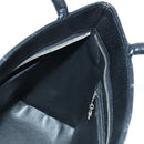 CHANEL Matelasse Reprint Tote Bag Caviar Skin Black Silver CC Auth 175126SAV-21