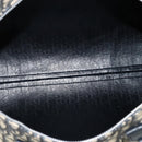 Christian Dior Trotter Canvas Boston Bag Navy Silver Auth 175131-11