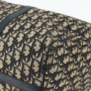 Christian Dior Trotter Canvas Hand Bag Navy Silver Auth 175133-9