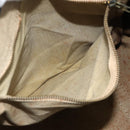 Christian Dior Trotter Canvas Hand Bag Navy Silver Auth 175133-12