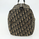 Christian Dior Trotter Canvas Hand Bag Navy Silver Auth 175133-3