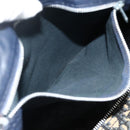 Christian Dior Trotter Canvas Hand Bag Navy Silver Auth 175134-12