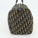 Christian Dior Trotter Canvas Hand Bag Navy Silver Auth 175134-3