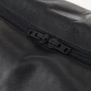 LOEWE Anagram Boston Bag Leather Black Gold Auth 175136-11