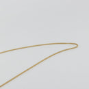 Christian Dior Chain Shoulder Bag Leather Beige Gold Auth 175143-8