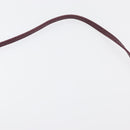 BALENCIAGA Cabas XS Hand Bag Canvas 2way Bordeaux Silver 390346 Auth 175144-15