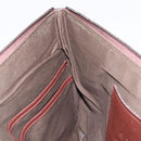 Vivienne Westwood Camouflage Clutch Bag PVC Canvas Brown Auth 175150A-17