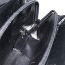 GUCCI Tote Bag Patent Leather Black Auth 175158-18