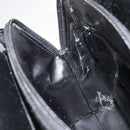 GUCCI Tote Bag Patent Leather Black Auth 175158-19