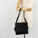 GUCCI Tote Bag Patent Leather Black Auth 175158-22