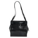 GUCCI Tote Bag Patent Leather Black Auth 175158-2