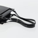 GUCCI Tote Bag Patent Leather Black Auth 175158-7