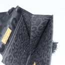 SAINT LAURENT Shoulder Bag Nylon Black Gold Auth 175161-19