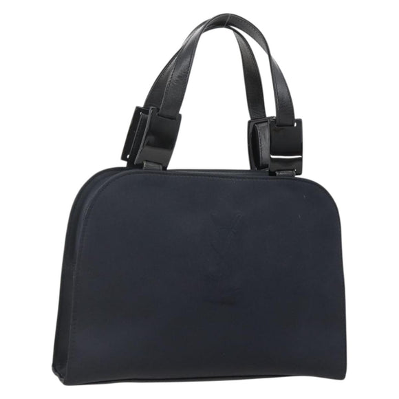 SAINT LAURENT Hand Bag Nylon Navy Auth 175164