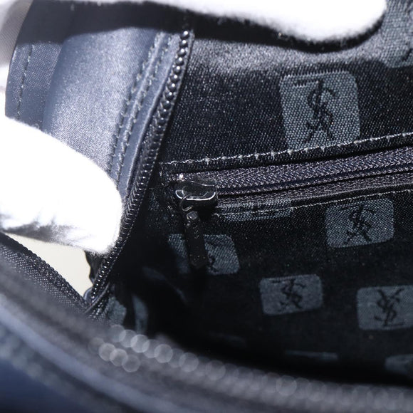 SAINT LAURENT Hand Bag Nylon Navy Auth 175164