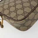 GUCCI GG Supreme Shoulder Bag PVC Beige Gold 97 02 068 Auth 175170-13