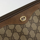 GUCCI GG Supreme Shoulder Bag PVC Beige Gold 97 02 068 Auth 175170-14