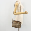 GUCCI GG Supreme Shoulder Bag PVC Beige Gold 97 02 068 Auth 175170-21