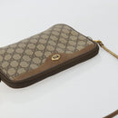 GUCCI GG Supreme Shoulder Bag PVC Beige Gold 97 02 068 Auth 175170-6